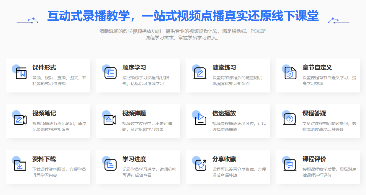 全高清錄播系統-全高清錄播系統常用功能介紹 課堂錄播系統 在線課堂錄播系統 課堂錄播系統錄制 第1張